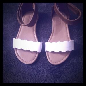 Girls sandals size 8